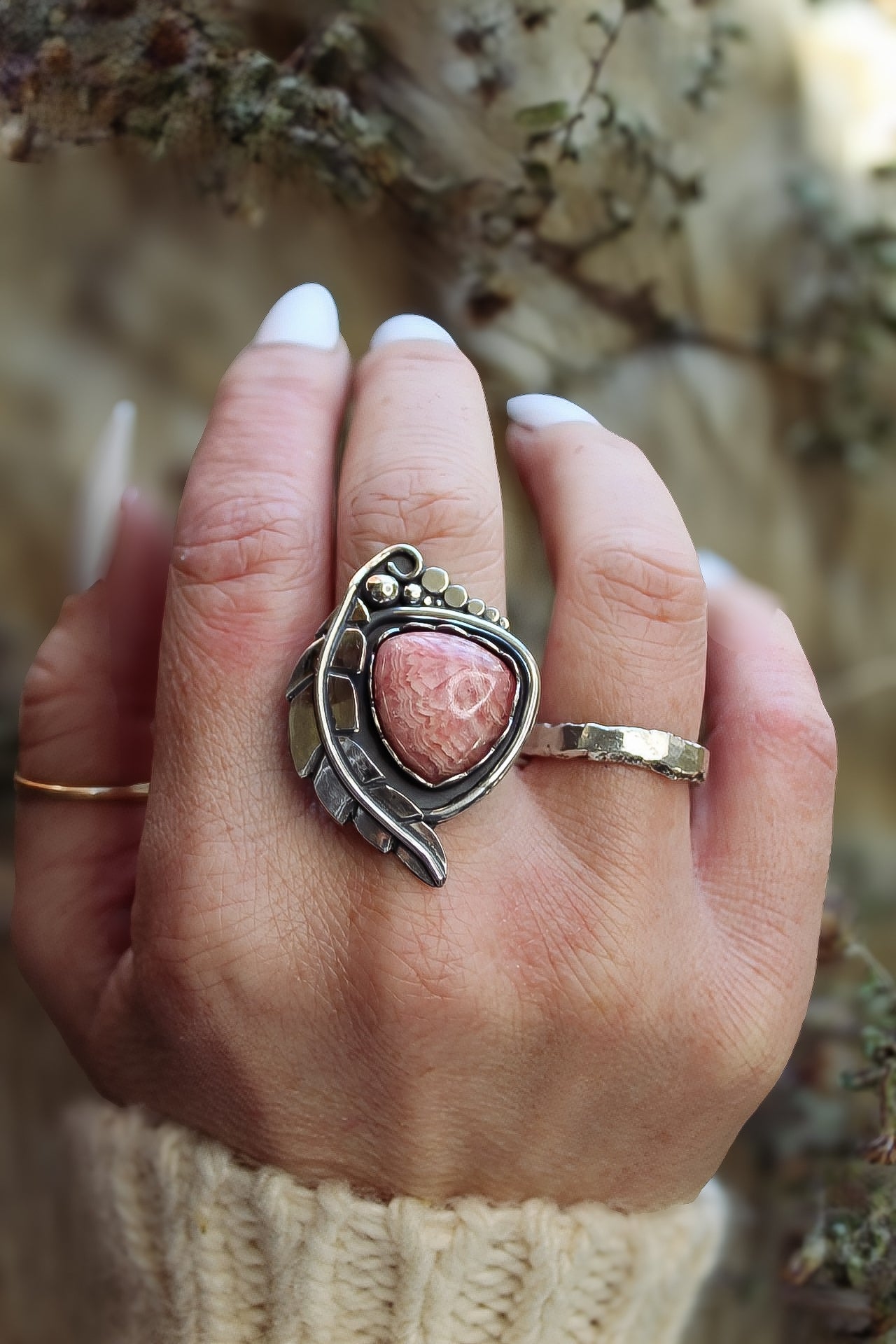 Made in Your Size, Rhodochrosite Ring