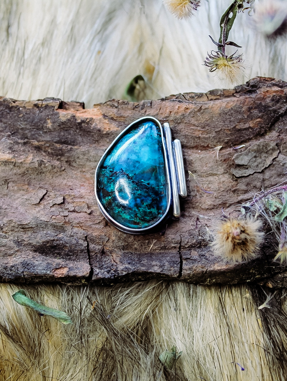 Made in Your Size, Blue Chrysocolla Ring