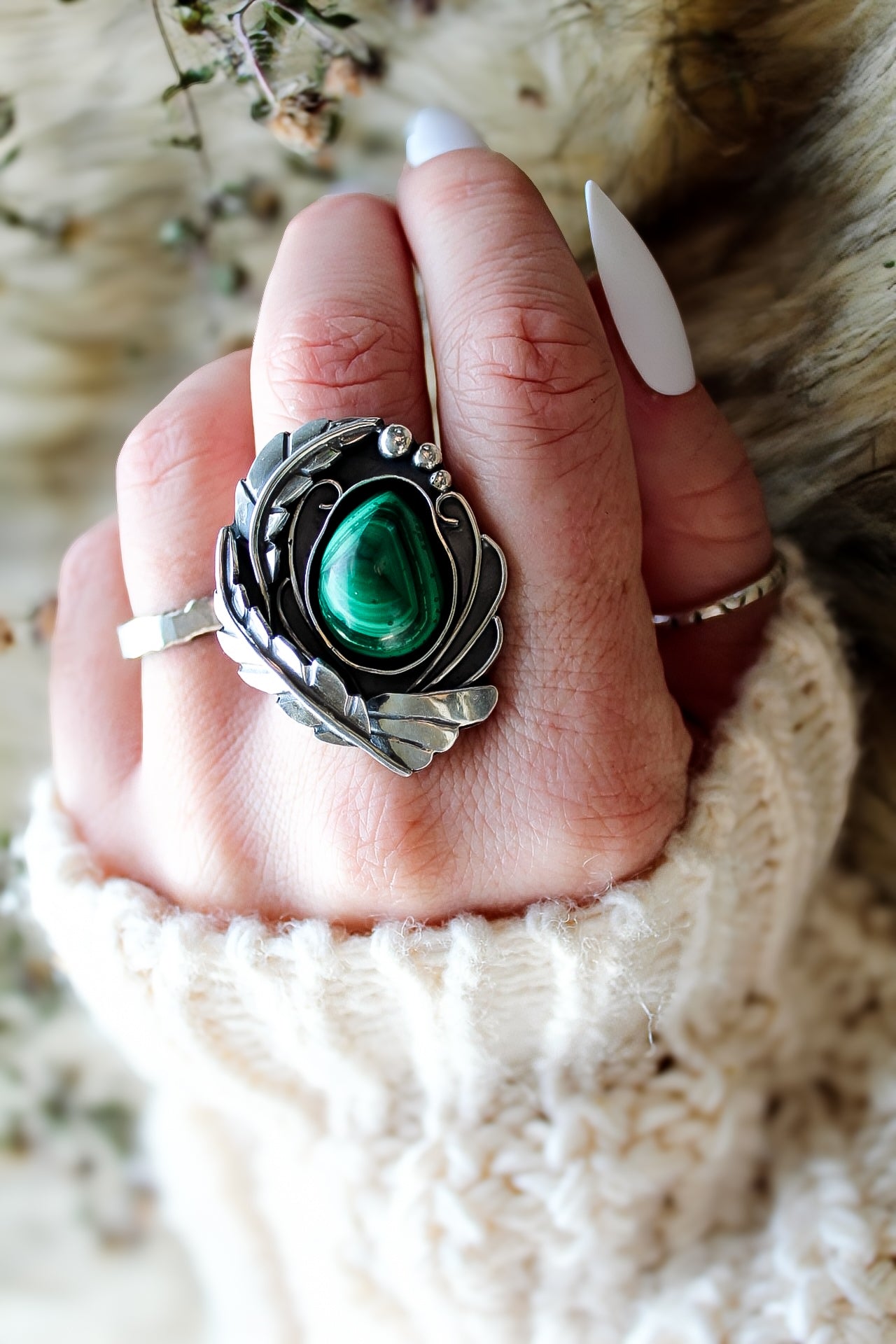 Made in Your Size, Malachite Ring