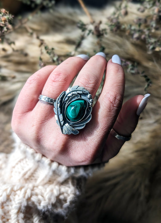 Made in Your Size, Malachite Ring