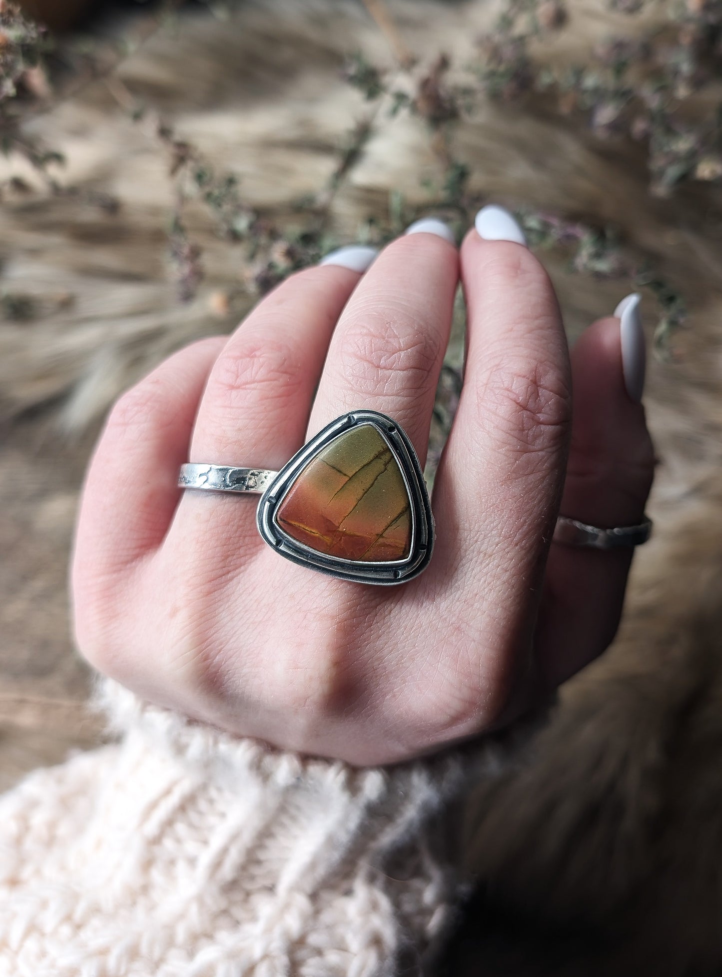 Cherry Creek Jasper Ring